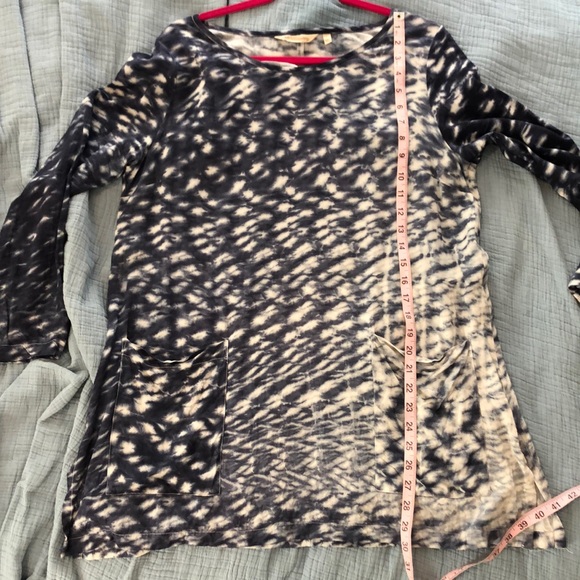 Soft Surroundings L Tie-Dye Tunic Long Sleeves - Picture 1 of 7
